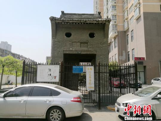 图为西安“囧”字门楼。 张枭 摄