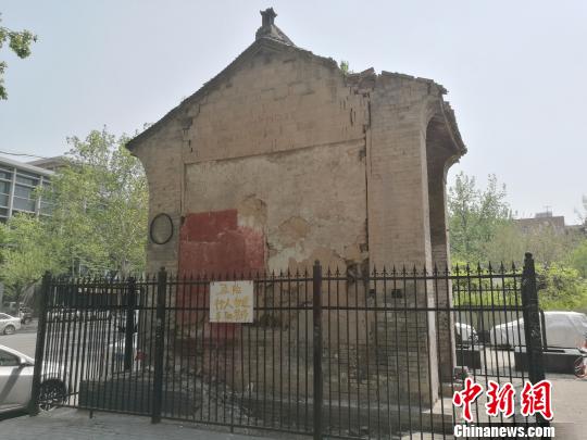 图为西安“囧”字门楼。 张枭 摄